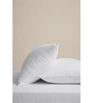 Müslin Yastık Kılıfı 2li 50x70 cm Beyaz Pamuklu Nefes Alabilen