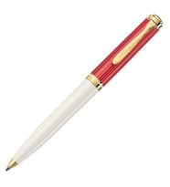 Pelikan K600 Red White Special Edition Tükenmez Kalem
