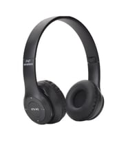 P47 PG-6984 Bluetooth Kulak Üstü Kulaklık Siyah