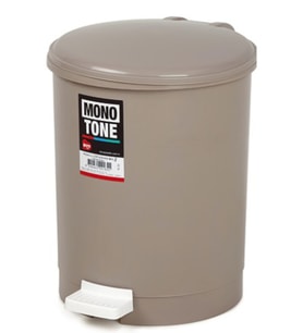 12 Lt Mono Tone Pedallı Çöp Kovası No:2, Şık ve Kullanışlı Tasarım