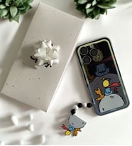 Küçük PrensTasarımlı Kişiye Özel Charmlı Telefon Kılıfı (Tüm Telefon Kılıfları Mevcuttur.) - Hediye Kutulu