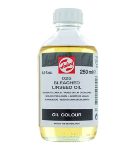 Talens Bleached Linseed Oil 025 Ağartılmış Keten Yağı 250 ml. 