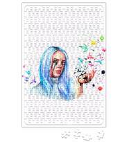 Billie Eilish 01 Puzzle 240 Parça Yapboz