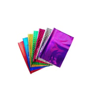 Metalize Hediye Paketi Bantlı 15x25 Cm 100 Adet