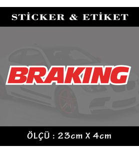 TUNİNG YAZI oto sticker yazı - araba kask motosikler kamyonet minibüs uyumlu etiket