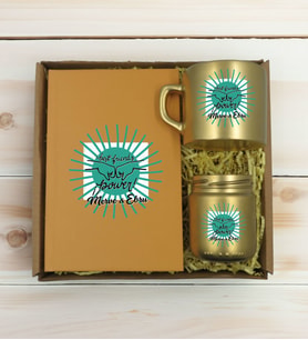 BK Gift Kişiye Özel İsimli DTF Best Friend Temalı Gold Defter & Kahve Fincanı & Mum Hediye Seti-1, Arkadaşa Hediye, Doğum Günü Hediyesi