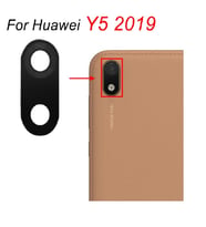 Tkgz Huawei Uyumlu Y5 2019 Arka Kamera Camı Lens Yapışkanlı