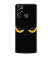Tecno Pova Neo Kılıf Silikon Desen Özel Seri Black Eyes 1644