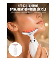 Mey İthalat® LED Işık Destekli Kırışıklık Karşıtı Yüz Bakım Aleti Yeni Nesil