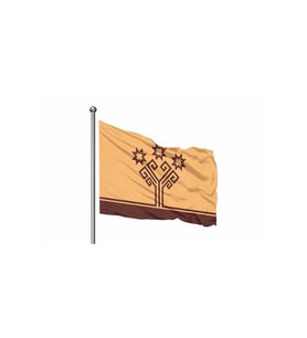 Çuvasistan Gönder Bayrağı 50x75 (Çok Renkli)
