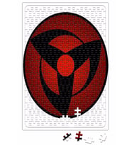 Mangekyou Sharingan Puzzle 240 Parça Yapboz