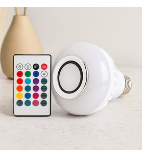 Northcity Kumandalı RGB LED Ampul Bluetooth Hoparlör 7W/3W