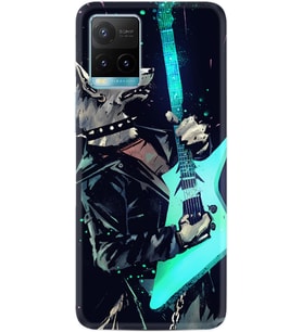 Vivo Y11S Y21S Y20 Y20S Y70 Kılıf Desemli Silikon Dog Guitar 1789