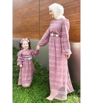 Dantelli Anne Elbise Gül Kurusu 16800