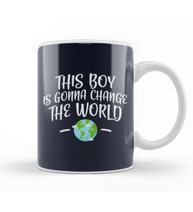 This Boy Is Gonna Change The World Kupa Bardak Porselen