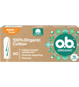 O.B. O.b Organic Super Tampon 16'lı Paket