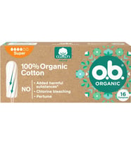 O.B. O.b Organic Super Tampon 16'lı Paket