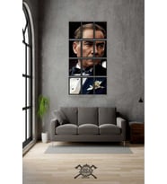 12 parça Puzzle Yeni Atatürk ATAM Çerçeve Görünümlüı Mdf tablo Duvar Süsü Hediyelik Eşya