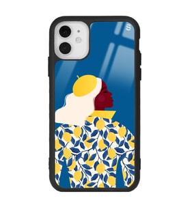 iPhone 11 Lemon Woman Tasarımlı Glossy Telefon Kılıfı