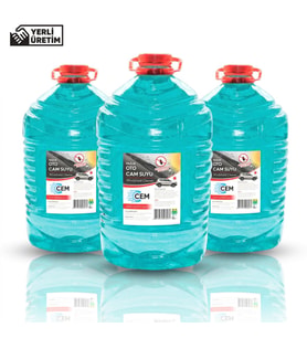 CEM CAR CARE Yazlık Cam Suyu 5 LT 3'Lü Avantaj Paket