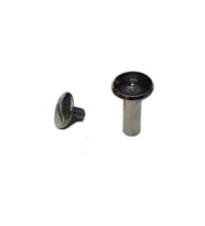 Cilt Menü, Katalog, Kartela Vidası, 6 Mm - Nikel, 100 Adet