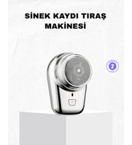 Mini Tıraş Makinesi – Taşınabilir, Şarjlı, Hassas Kesim, Modern ve Dayanıklı Tasarım