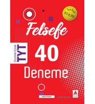 Delta Kültür TYT Felsefe 40 Deneme (Yeni)