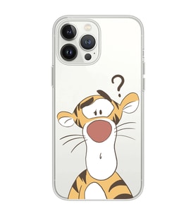 Iphone 12 Pro Uyumlu Tigger Tasarımlı Şeffaf Telefon Kılıfı