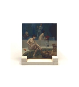 Hamam Baskılı Taş Masaüstlük 10X10