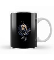 Abraham Lincoln Tattoo Work Belt Kupa Bardak Porselen