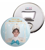 Sünnet Masası Mint Yeşili Gold Çerçeveli Açacaklı Magnet