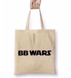 Bb Wars Yellow And White Bez Çanta Uzun Saplı