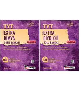 Kafa Dengi Yayınları TYT Kimya - Biyoloji Extra Soru Bankası