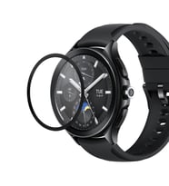 Microsonic Xiaomi Watch 2 Pro Tam Kaplayan Nano Cam Ekran Koruyucu Siyah