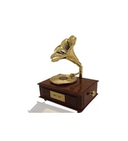 Çekmeceli Retro Gramofon Müzik Kutusu C1774