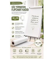 Premium Çocuklar İçin Göz Yormayan Kullan At Kağıt 56x80 cm 100’lü Çizim, Boyama ve Yaratıcı Etkinlikler İçin