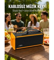 Taşınabilir J-IPOX P520 1200 mAh Bluetooth Hoparlör Mikrofonlu Yeni Nesil