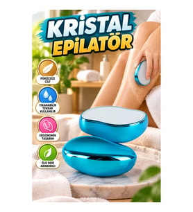 Kristal Tüy Temizleme Aparatı – Yıkanabilir, Ergonomik ve Ölü Deri Arındırıcı