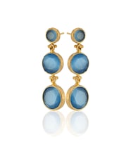 Kadir Jewellery 22 Ayar Altın Kaplama Vintage Küpe -El İşçiliği Ve Hipoalerjenik Küpe