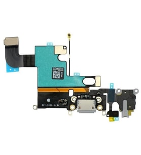 iPhone Uyumlu 6 Şarj Ve Kulaklık Soket Film - Gold