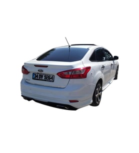 Ford Focus 3 Sedan (2012-2018) Arka Tampon Eki - Difüzör (Plastik)
