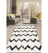 Dijital Kaymaz Taban Yıkanabilir Modern Renkli Salon Halısı Mutfak Halısı Yolluk ND-HT-1362 (Gri)