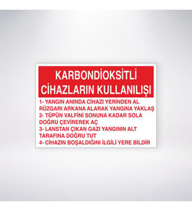 Karbondioksitli Cihazların Kullanılışı