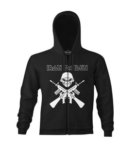 Iron Maiden - A Matter of Life and Death Siyah Erkek Kapşonlu