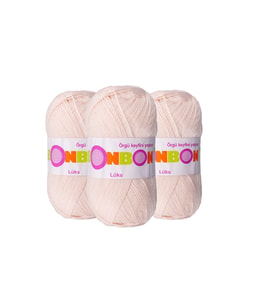Bonbon Lüks Örgü İpi Patiklik İp 99496 3 Adet