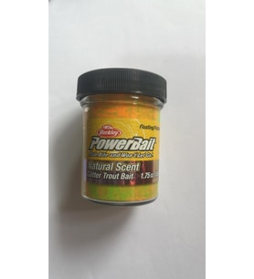 BERKLEY Powerbait Alabalık Hamur Yemi (Sarımsak Aromalı - Çok Renkli) - 1633595