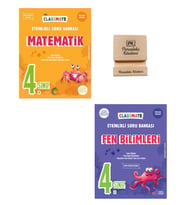 Okyanus 4. Sınıf Classmate Matematik ve Fen Bilimleri Etkinlikli Soru Bankası + Telefon Standı