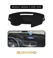 RENAULT Megan 3 (2008-2015)TORPİDO KORUMA HALISI SİYAH KENAR