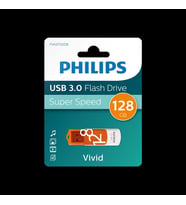 Phılıps Fm12fd00b, 128gb, Usb 3.0, Vivid, Turuncu, Flash Disk