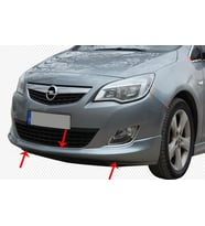 Opel Astra Uyumlu J Hatchback Ön Tampon Altı Fiber 2010 Ve Sonrası